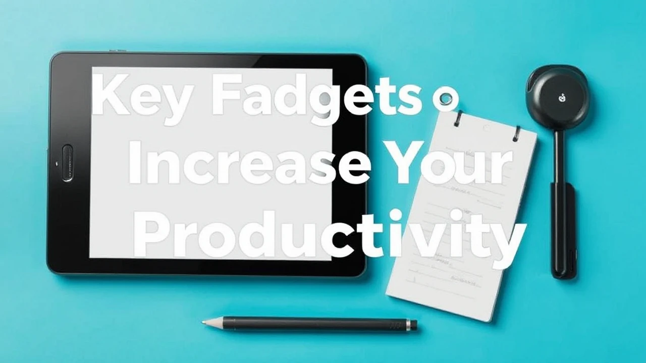 Key Gadgets to Increase Your Productivity