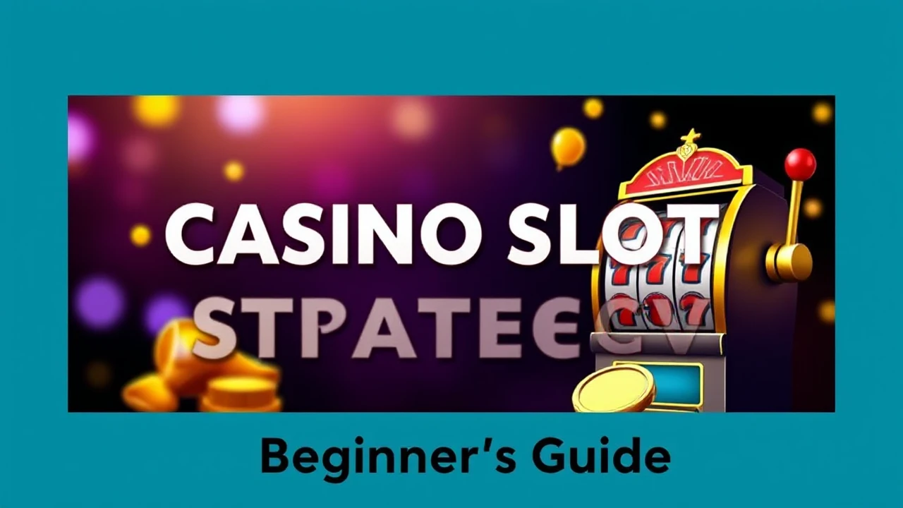 Perfecting the Art of Casino Slot Strategy: A Beginner's Guide