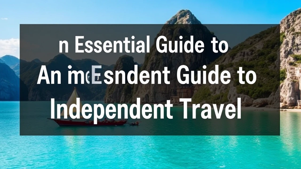 An Essential Guide to Independent Travel: Expert Tips for Exploring the World By Yourself
