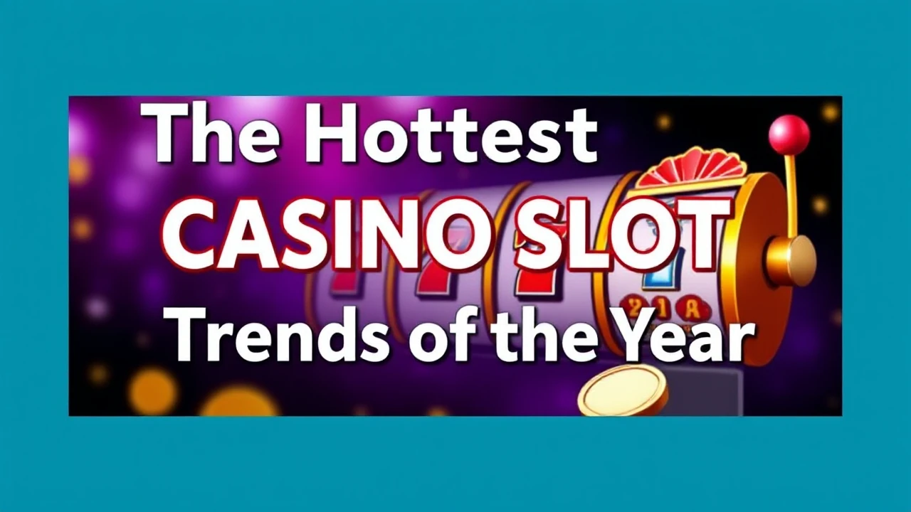 The Hottest Casino Slot Trends of the Year