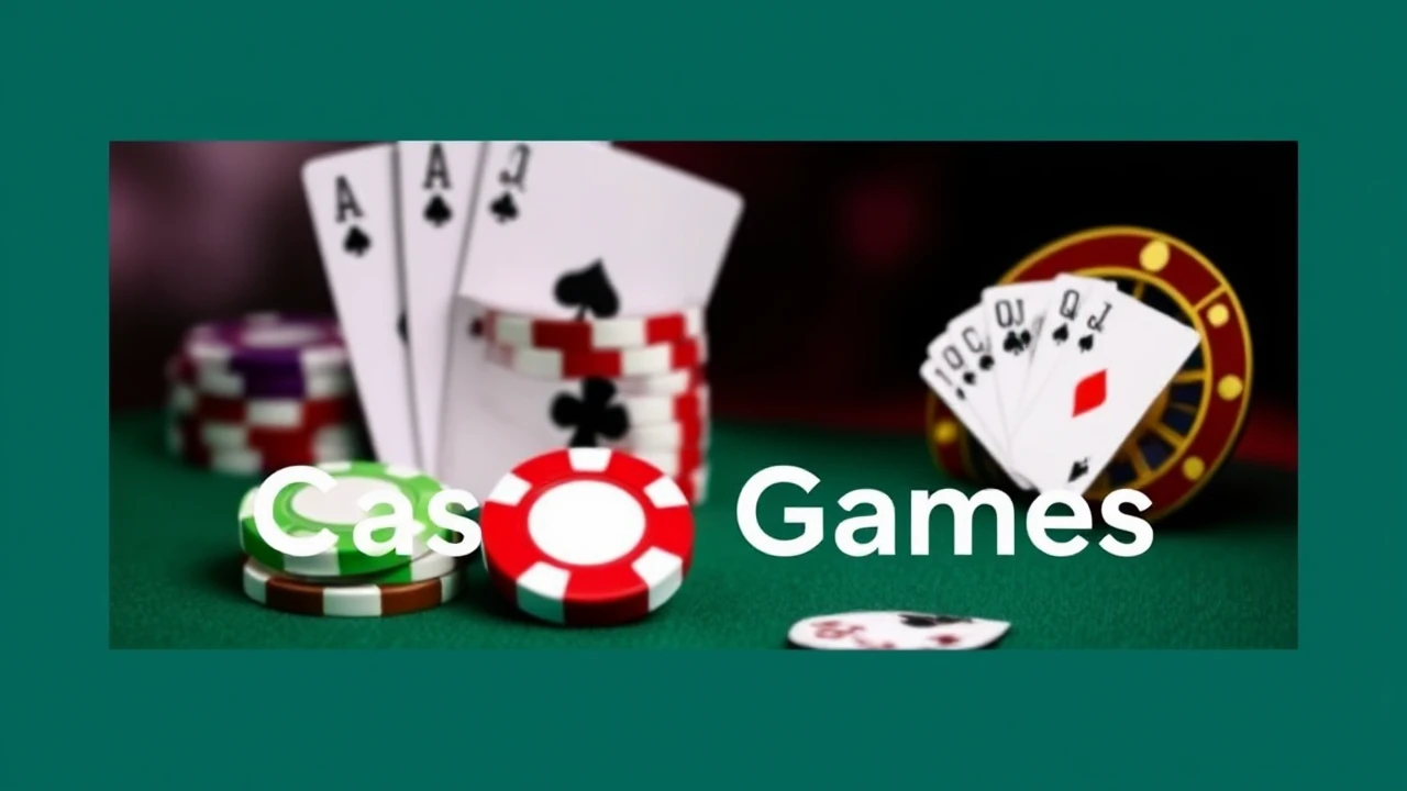 Your Go-To List of Top 10 Casino Games You Must Try Today