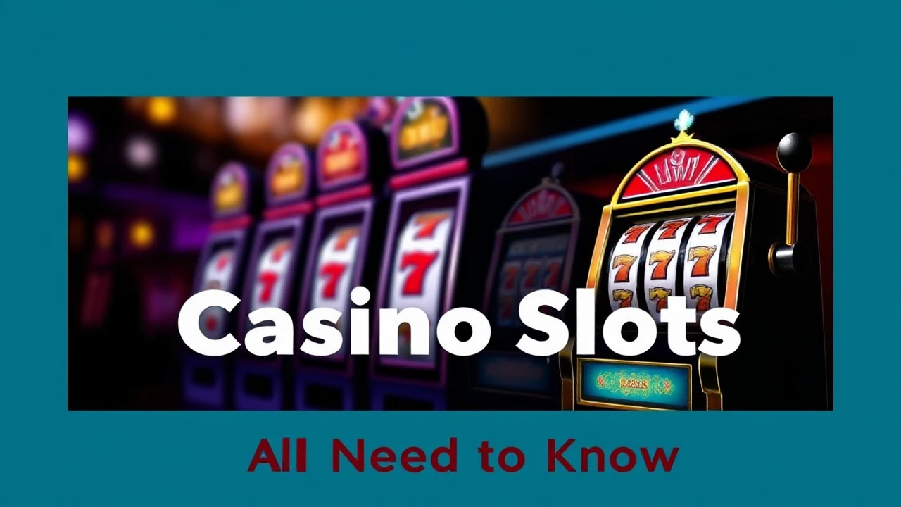 Mastering Casino Slots: All You Need to Know