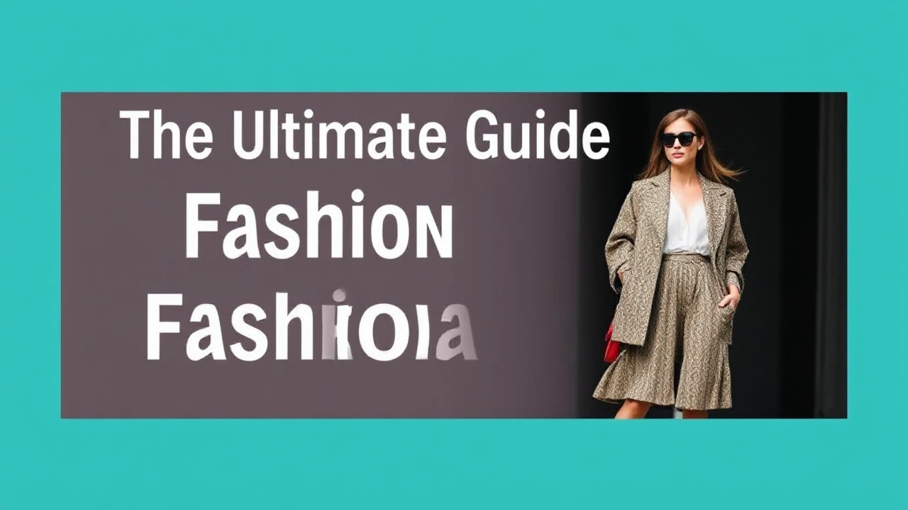 The Ultimate Guide to Fashion Trends for Contemporary Females