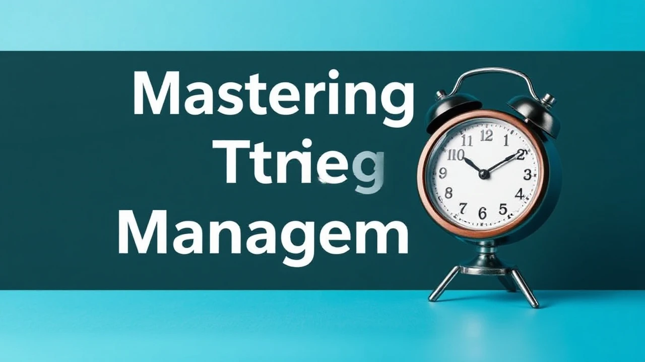 Mastering Time Management: Key Tips for Busy Entrepreneurs