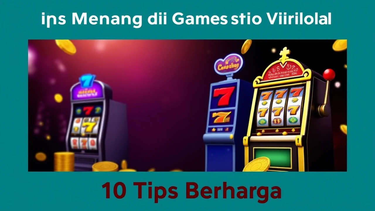 Tips Menang di Game Slot Virtual: 10 Tips Berharga