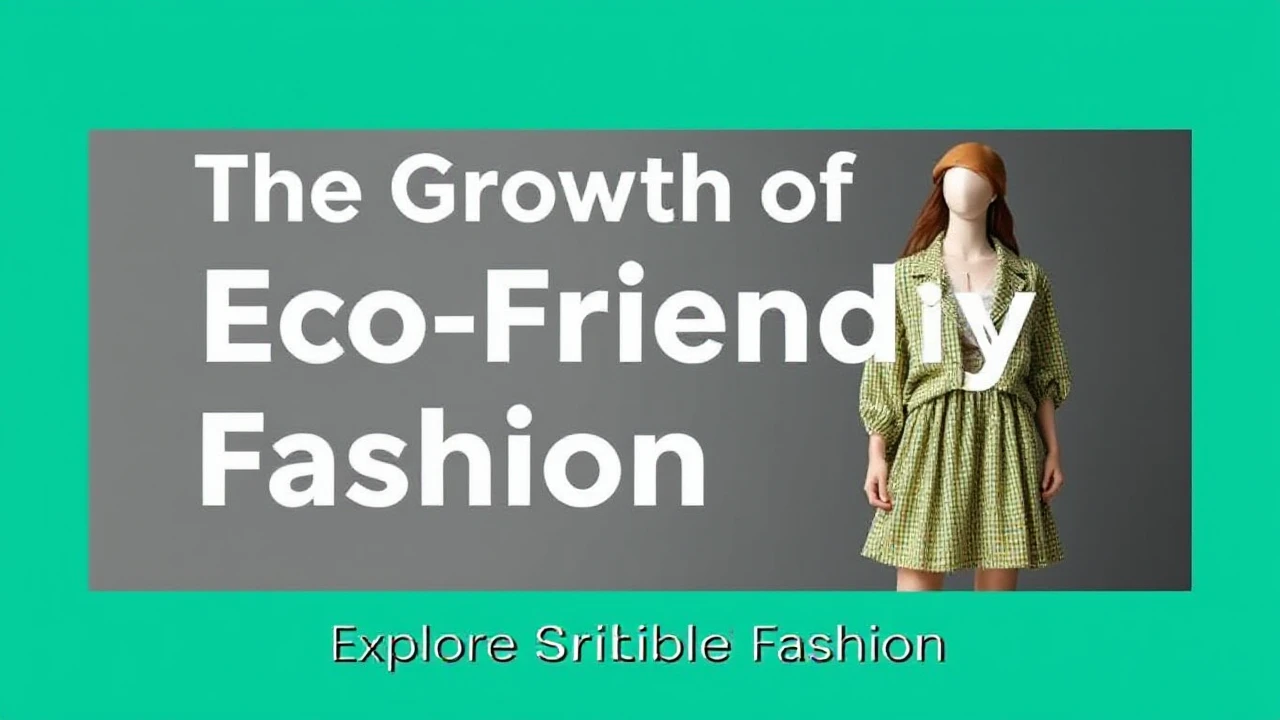The Growth of Eco-Friendly Fashion: An Extensive Handbook