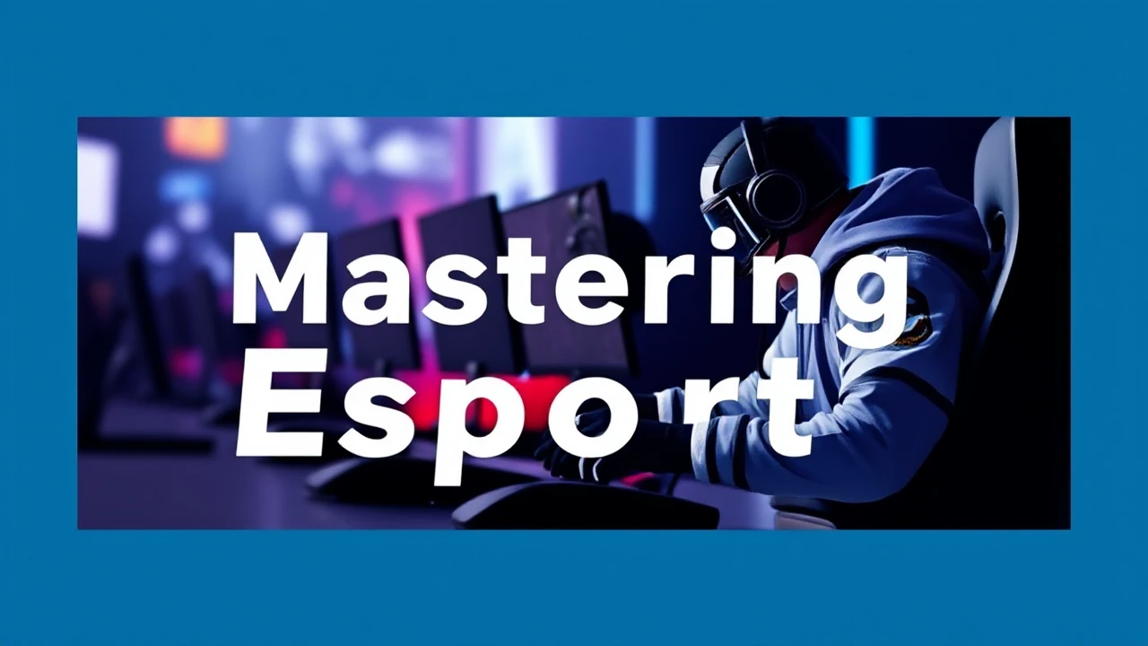 Mastering Esports: A Beginner's Guide to Ruling the Game