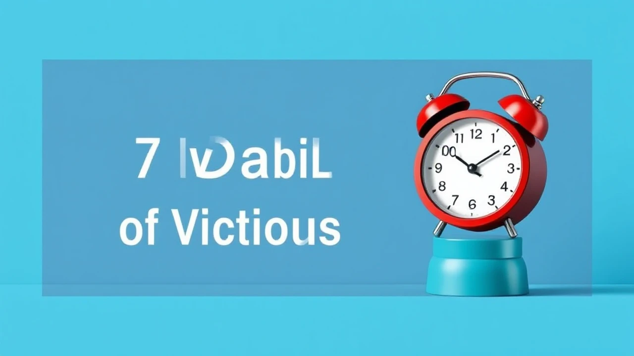 Boosting Productivity: 7 Daily Habits of Victorious People