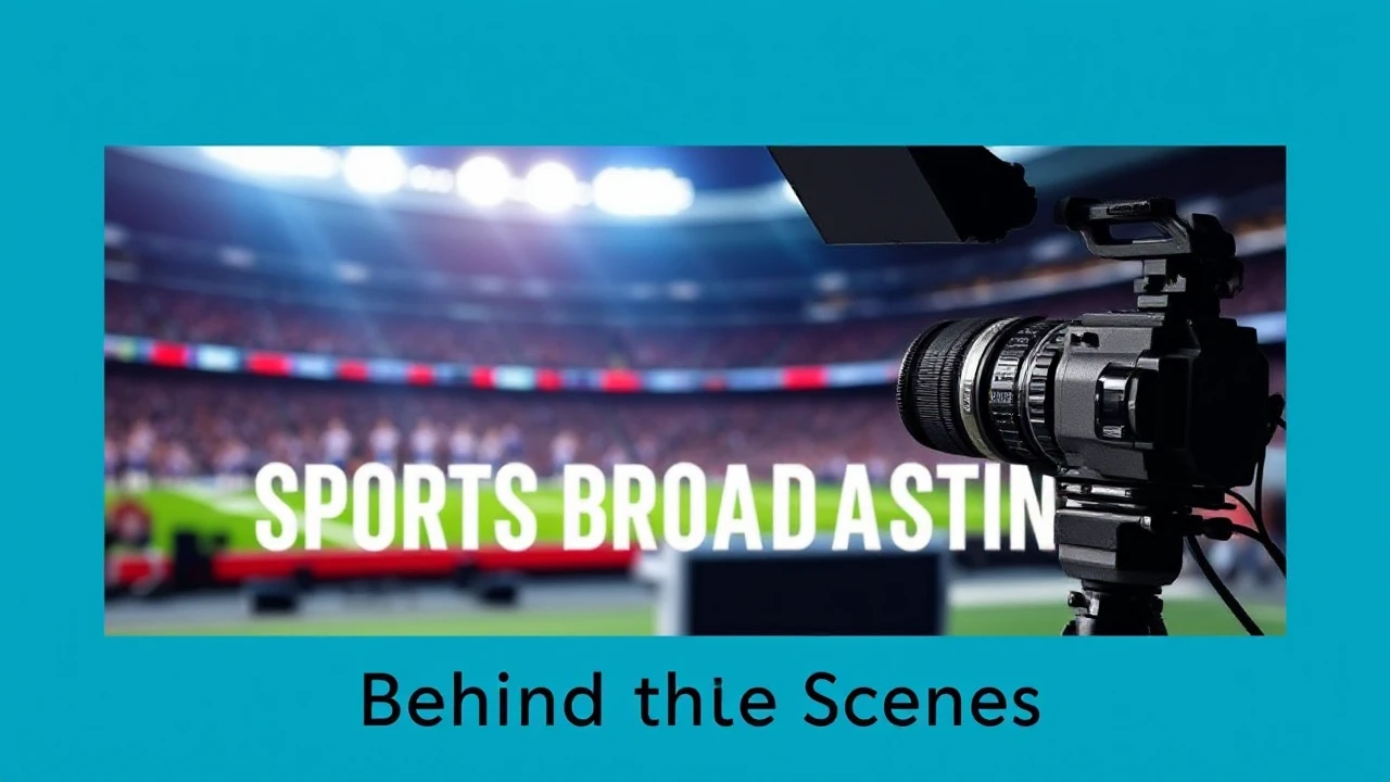 The Thrilling World of Sports Broadcasting: Behind the Scenes