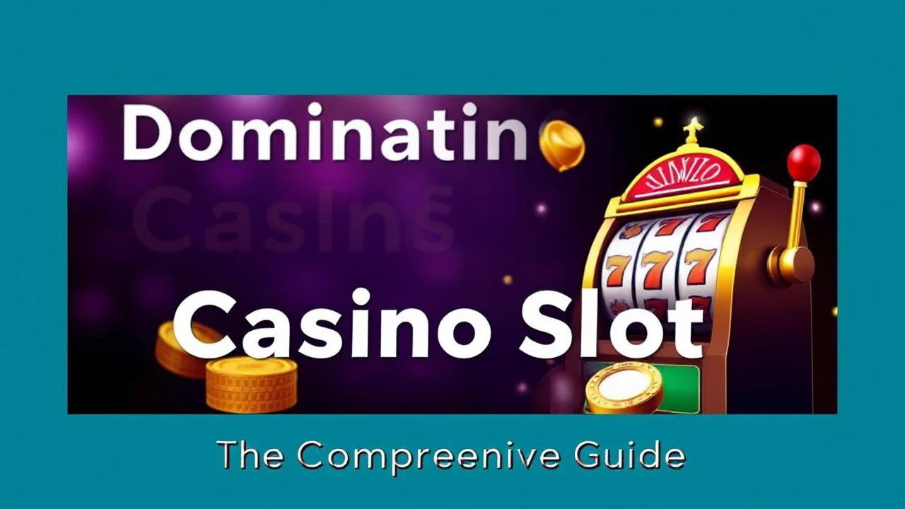 Dominating Casino Slots: The Comprehensive Guide