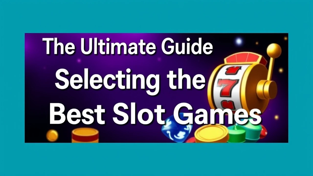 The Ultimate Guide to Selecting the Best Slot Games
