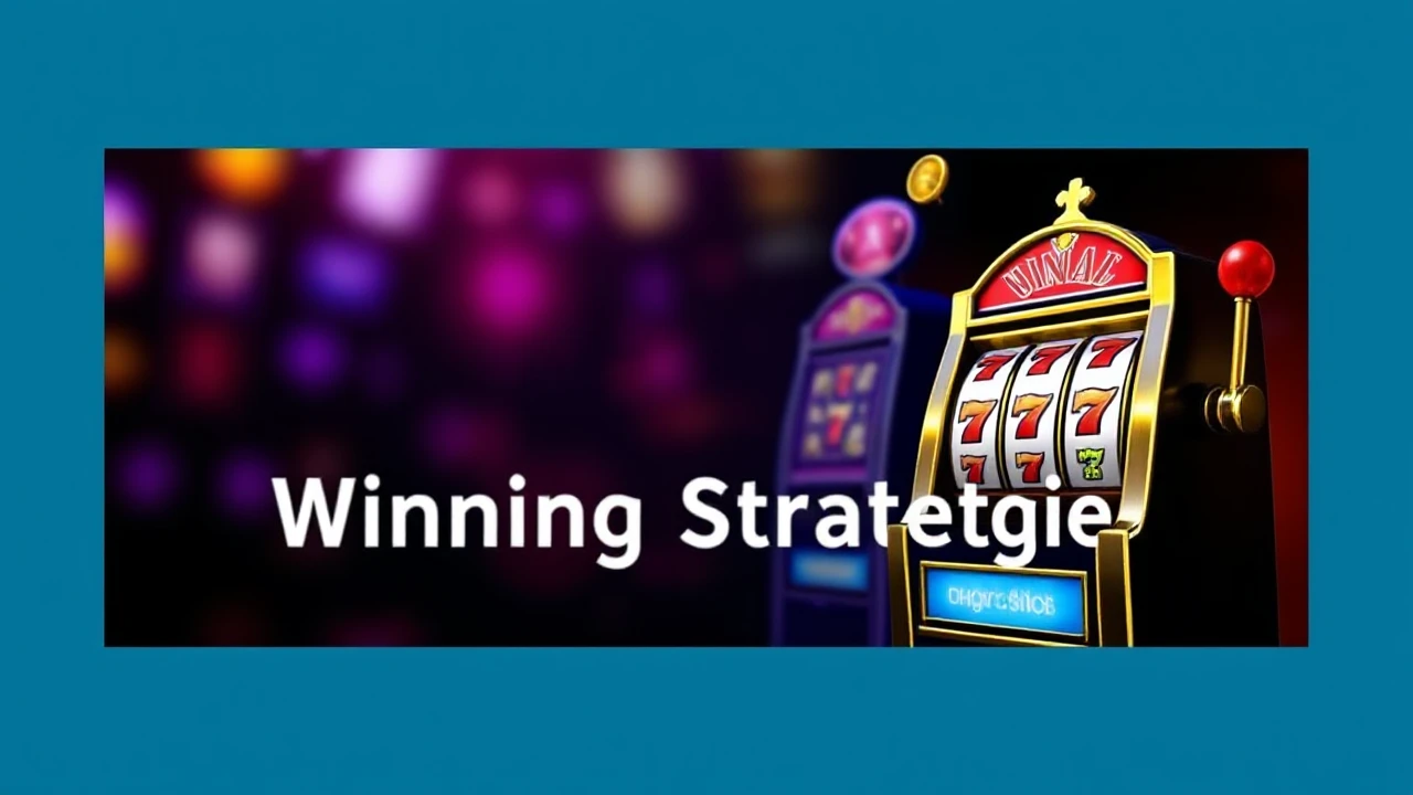 Boost Your Chances: Casino Slot Winning Strategies