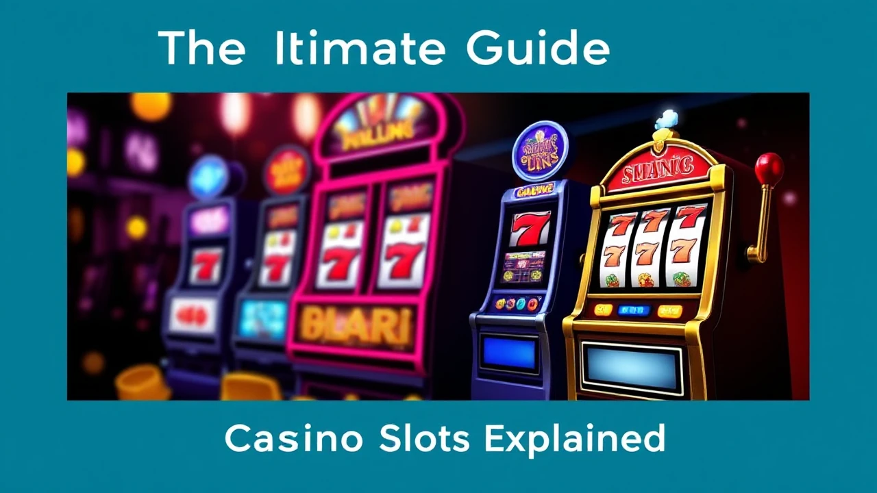 The Ultimate Guide to Casino Slots Explained