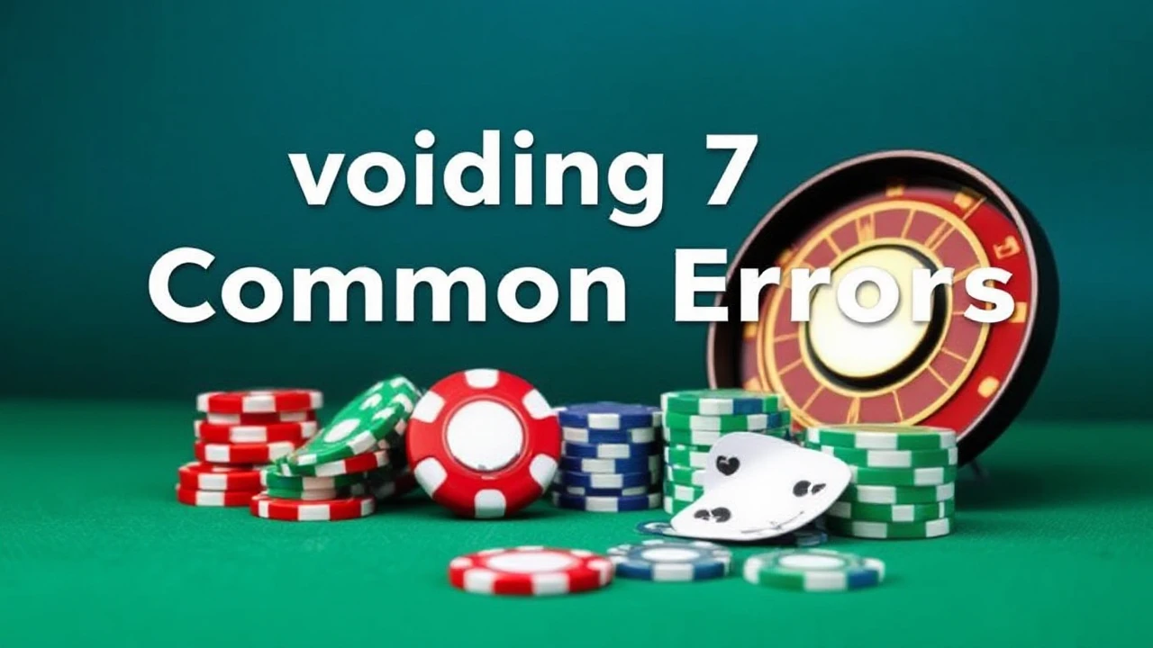 Avoiding 7 Common Errors in Casinos