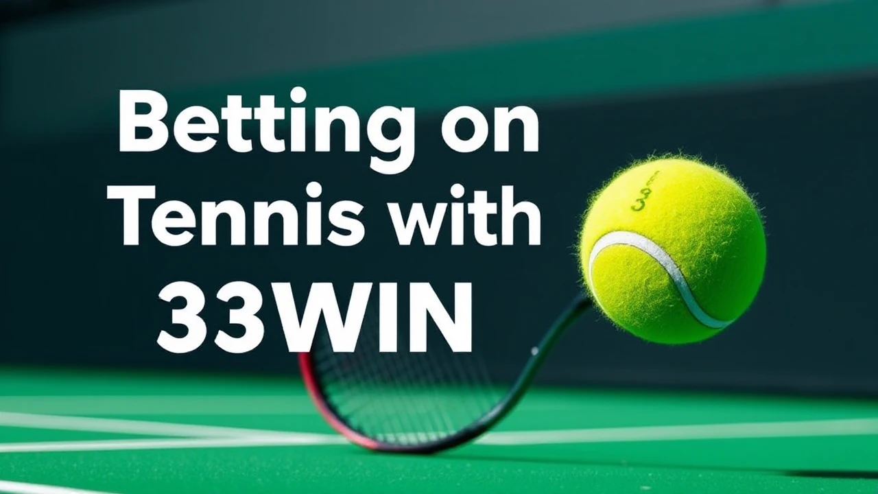 Betting on Tennis with 33WIN: A Guide to the Best Odds