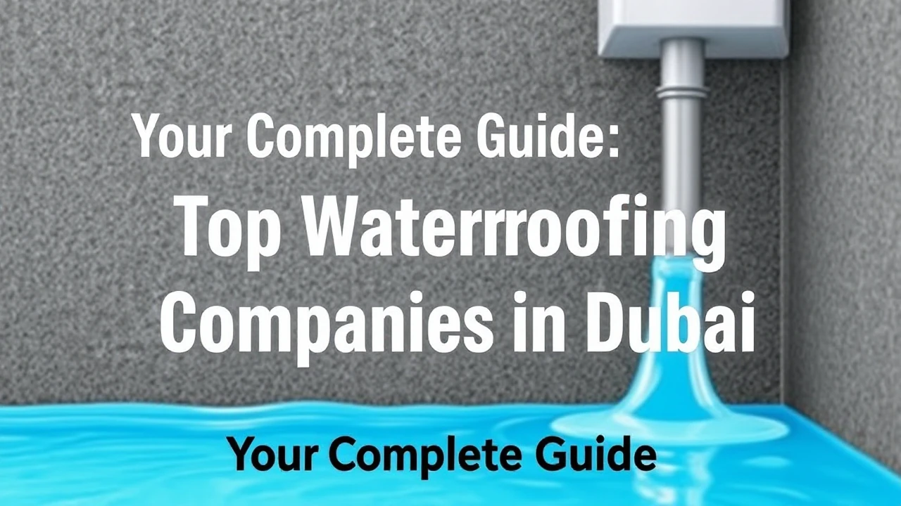 Your Complete Guide to Top Waterproofing Companies in Dubai