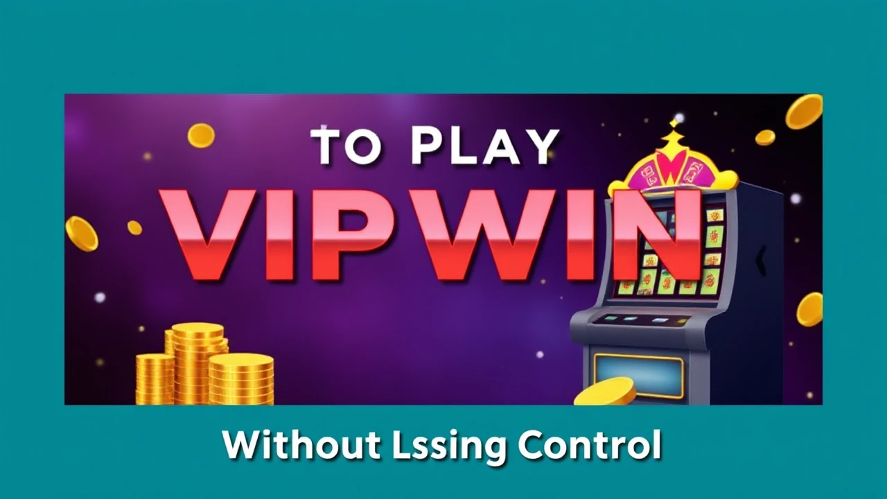 How to Play VIPWIN Jackpots Without Losing Control