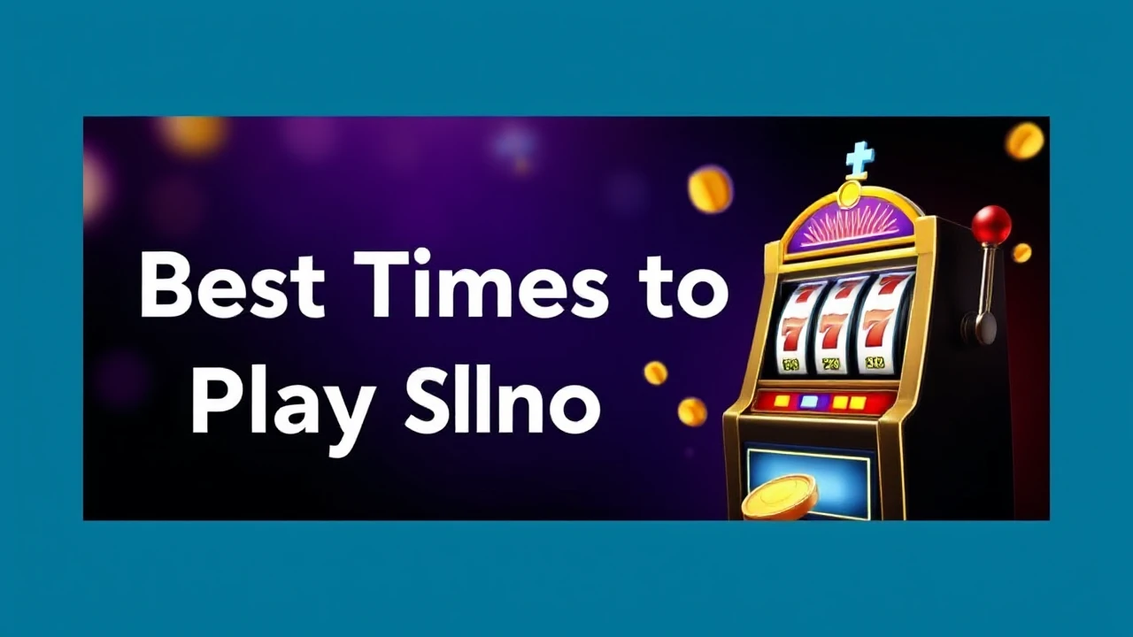 Get Lucky: Best Times to Play Casino Slots