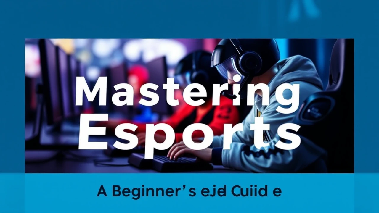Mastering Esports: A Beginner's Guide to Competitive Gaming