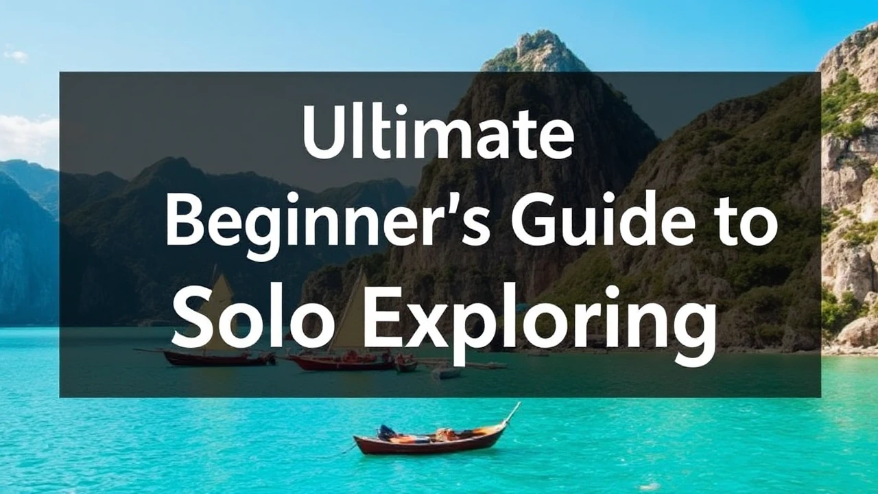 The Ultimate Beginner's Guide to Solo Exploring