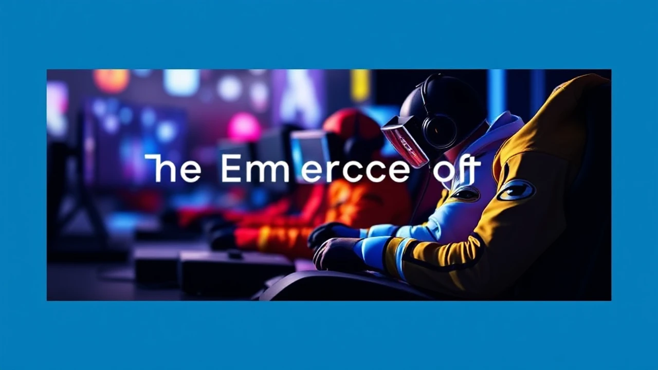 The Emergence of Esports: A Glimpse at Competitive Gaming Culture