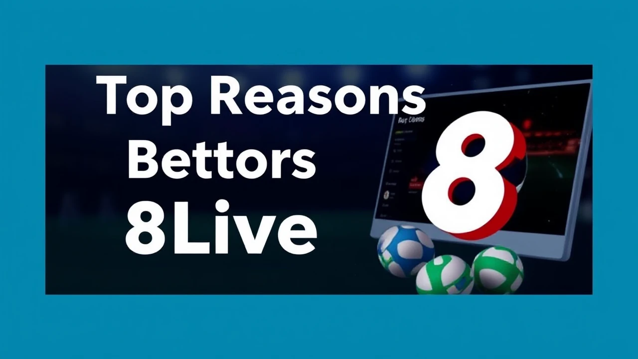 Top Reasons Bettors Choose 8Live Today