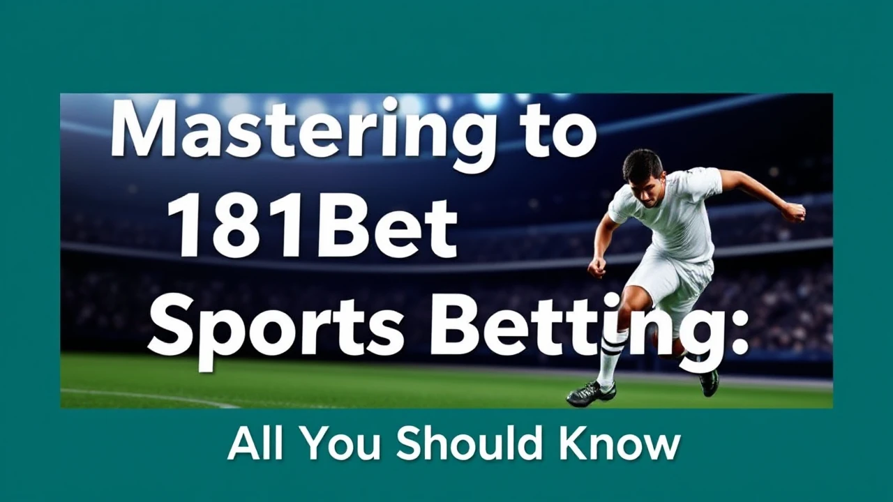 Mastering to 181Bet Sports Betting: All You Should Know