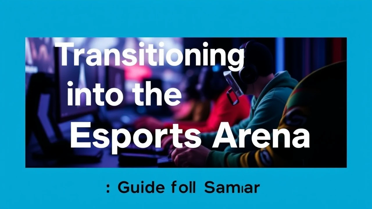 Transitioning into the Esports Arena: A Guide for Gamers