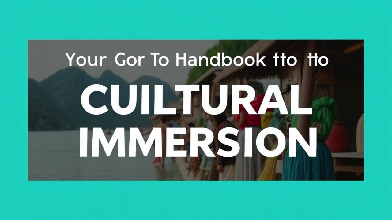 Your Go-To Handbook to Cultural Immersion: Embracing Local Traditions While Traveling