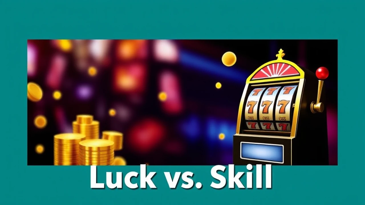 Luck vs. Skill: Exploring the Debate on Winning at Casino Slots