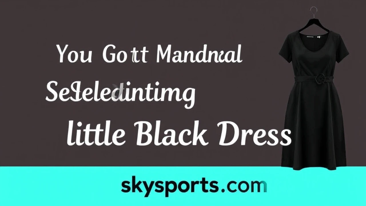 Your Go-To Manual of Selecting the Ultimate Little Black Dress