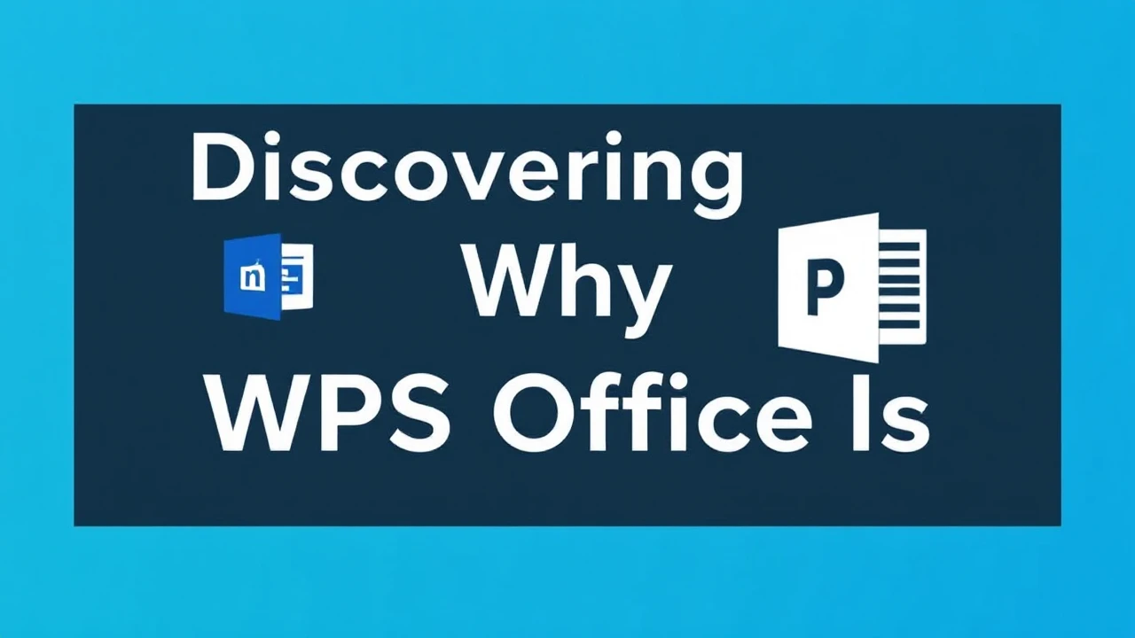 Discovering Why WPS Office Is