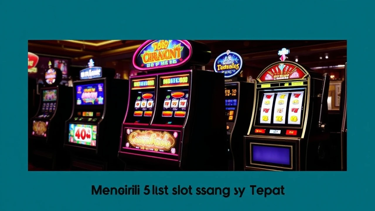 Tips Rahasia Memilih Mesin Slot Casino yang Tepat