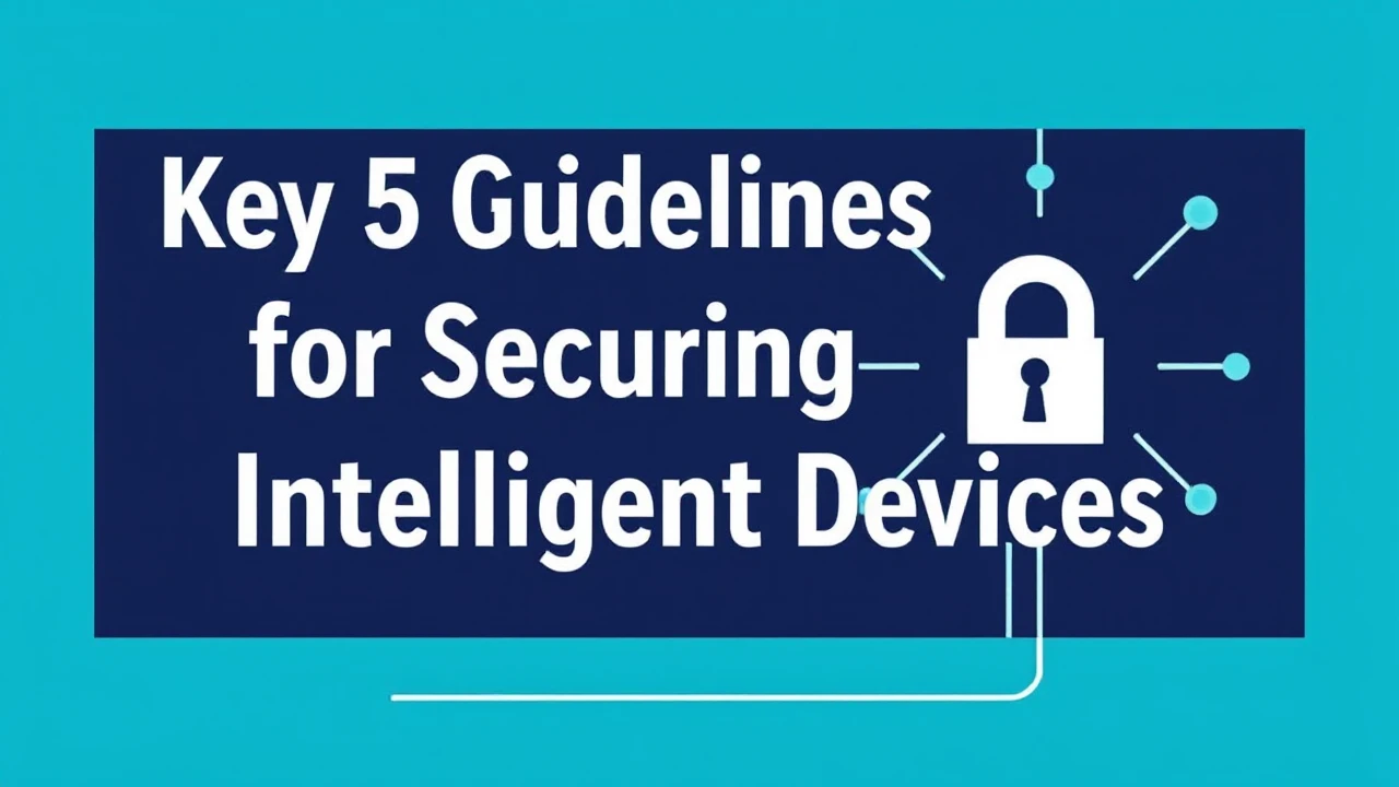 Key 5 Guidelines for Securing Your Intelligent Devices