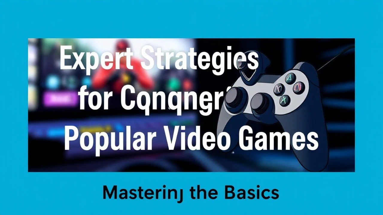 Expert Strategies for Conquering Popular Video Games