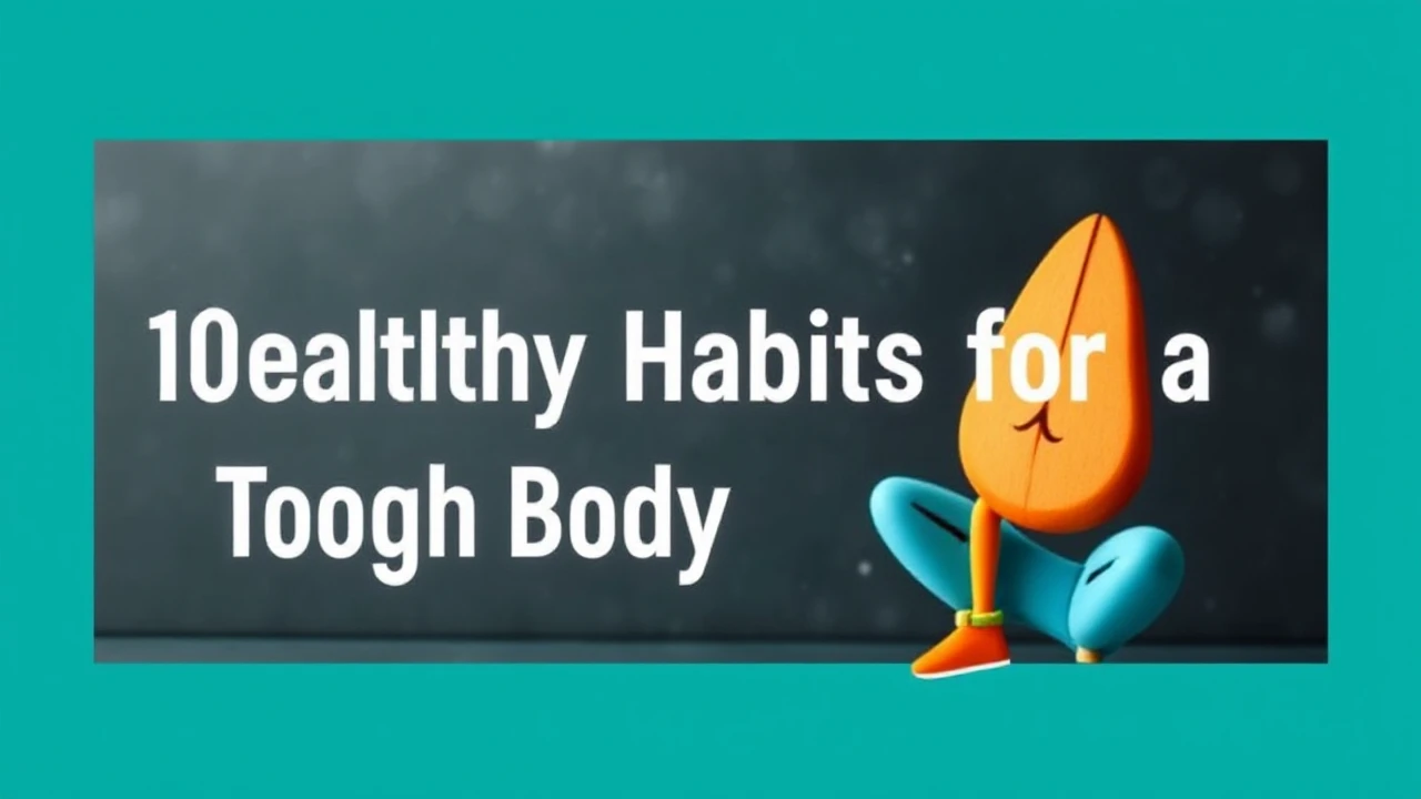 Important 10 Healthy Habits for a Tough Body and Mind