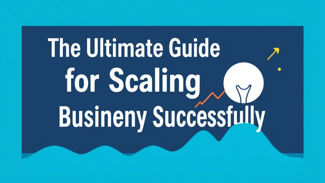The Ultimate Guide for Scaling Your Company Successfully