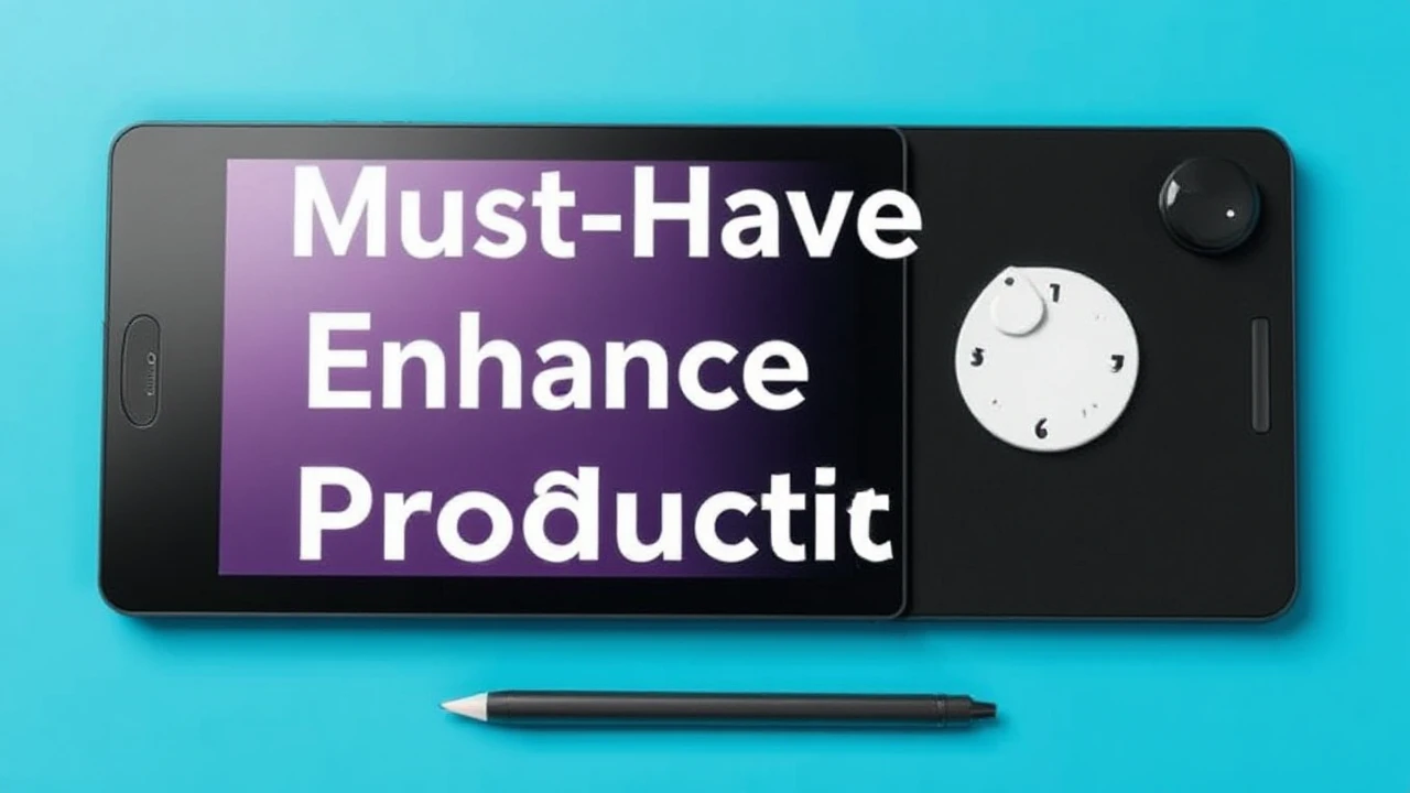 Must-Have Gadgets to Enhance Your Productivity