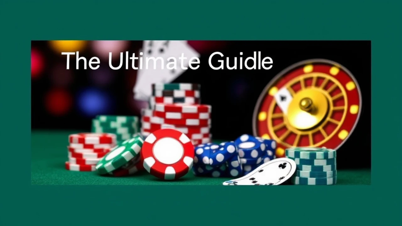 The Ultimate Guide Casino Games: Techniques and Pointers
