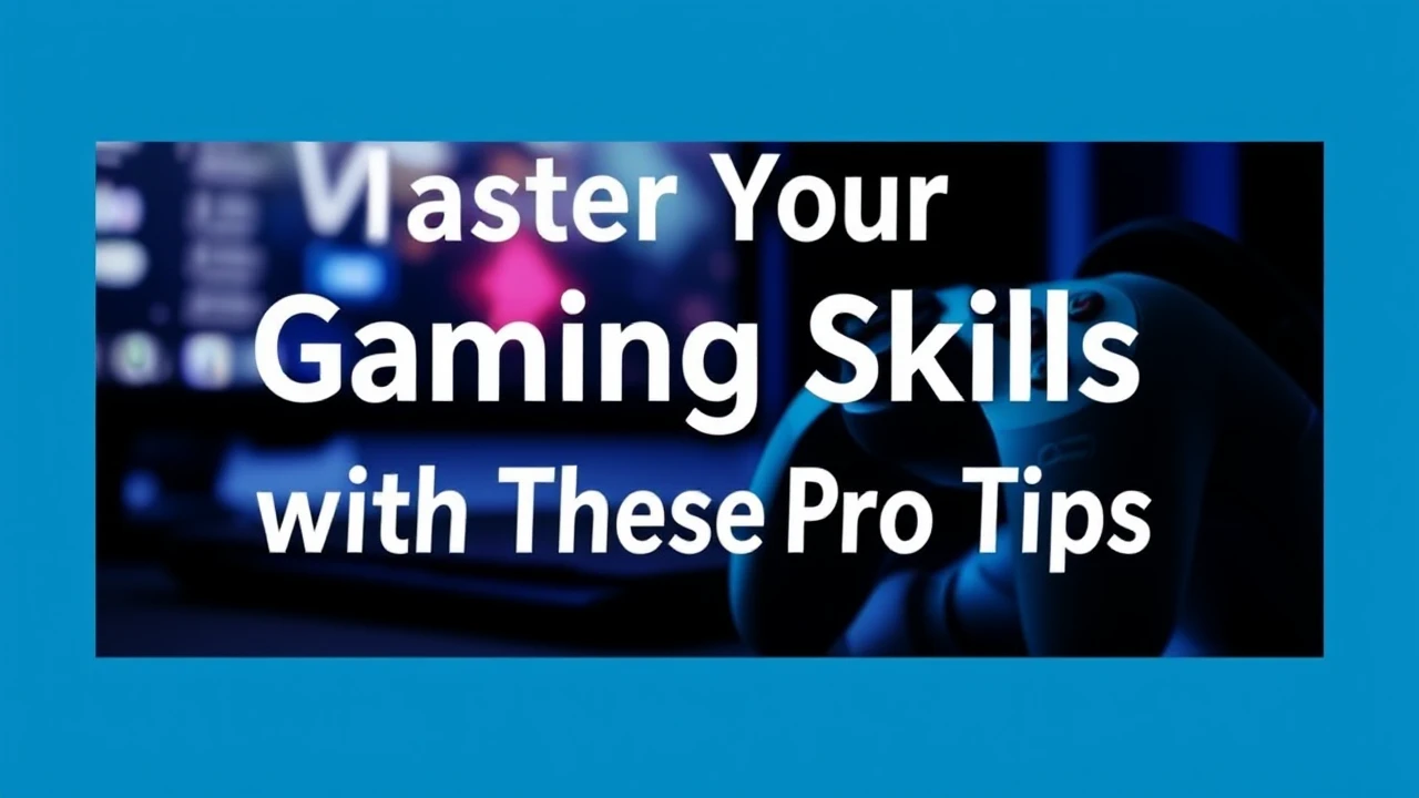 Master Your Gaming Skills with These Pro Tips
