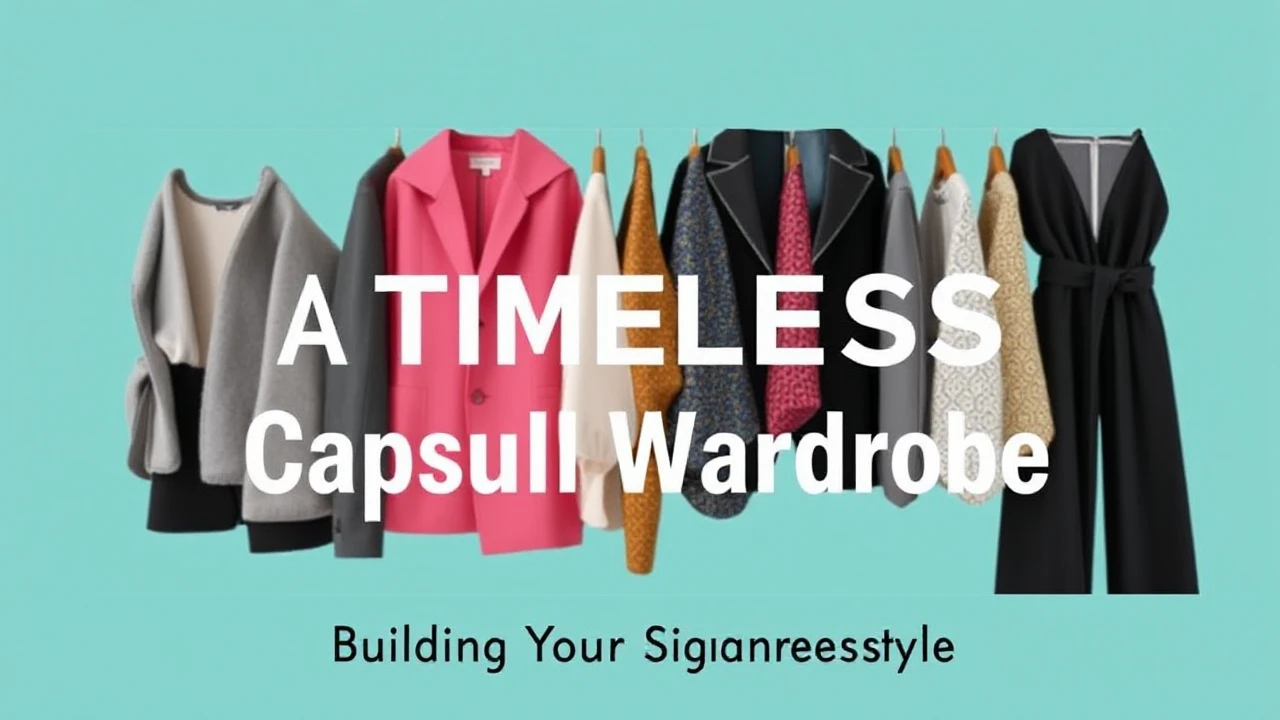 A Comprehensive Manual to Creating a Timeless Capsule Wardrobe