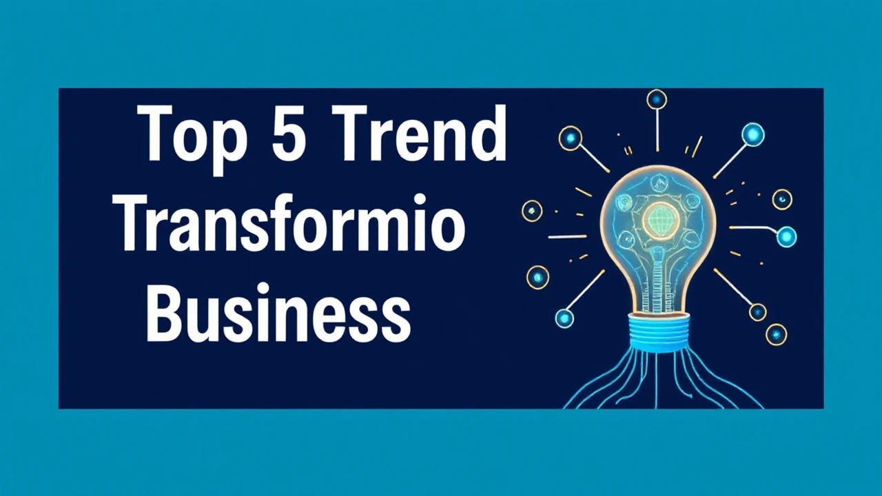 Unveiling the Top 5 Trends Transforming the Future of Business Innovation