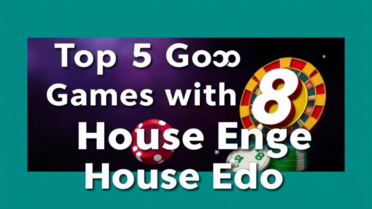 Top 5 Go8 Games with the Lowest House Edge