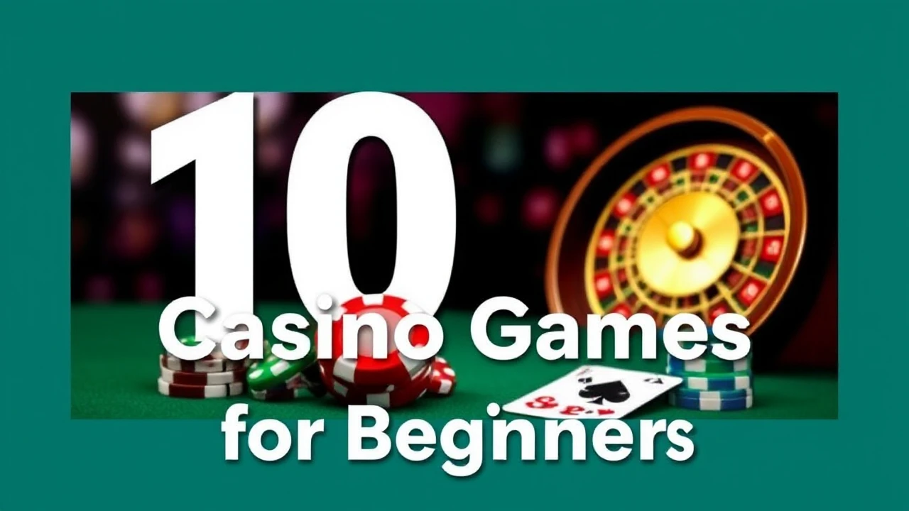 Recommended 10 Must-Try Casino Games for Beginners