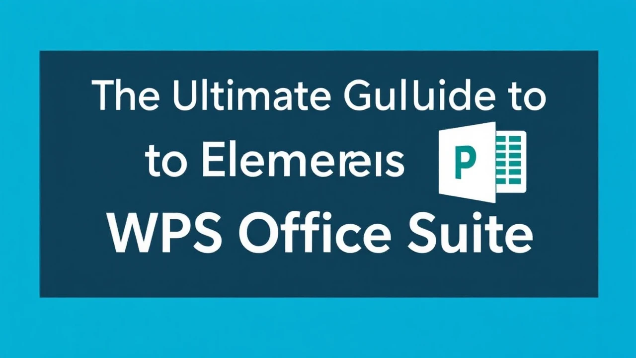 The Ultimate Guide to Elements in WPS Office Suite