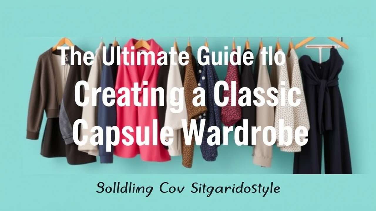 The Ultimate Guide to Creating a Classic Capsule Wardrobe
