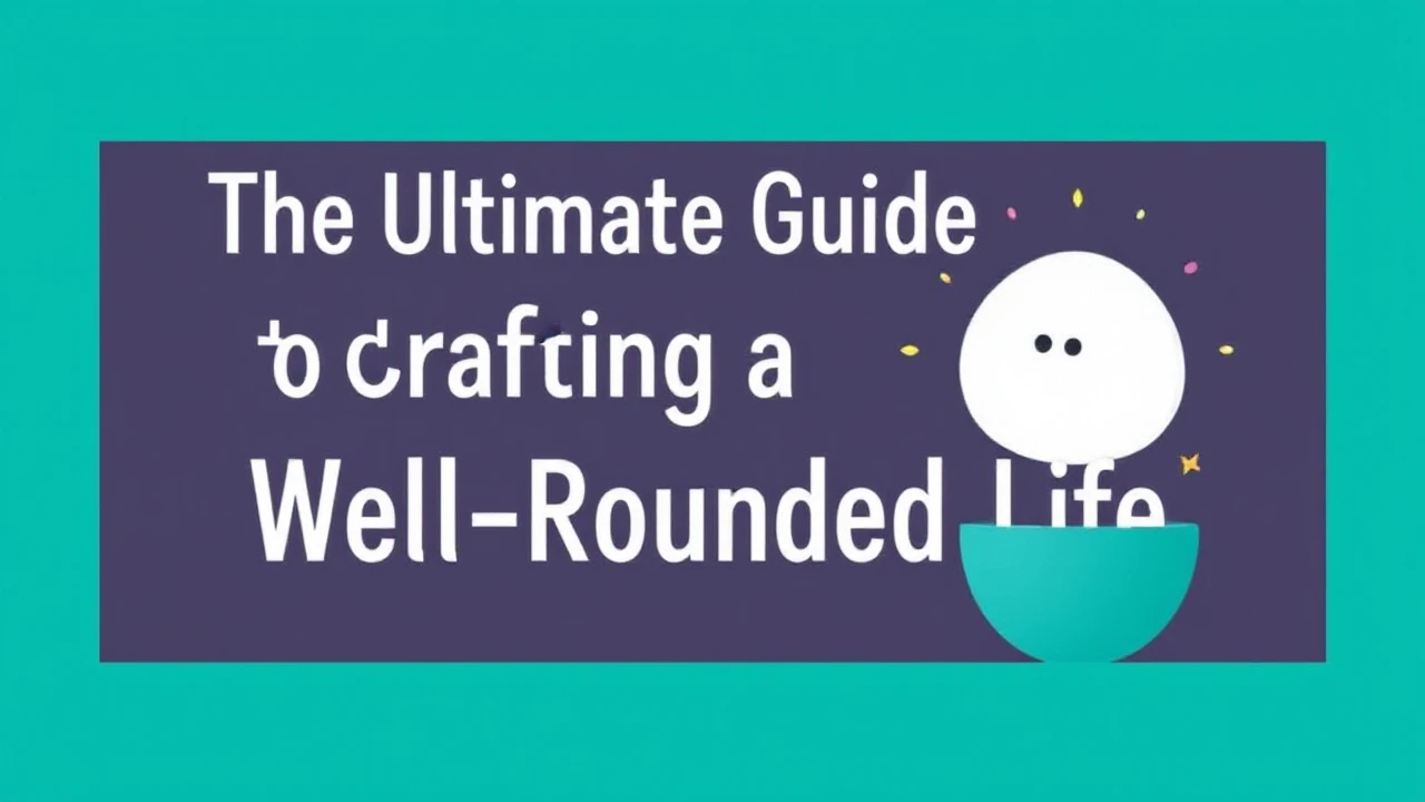 The Ultimate Guide to Crafting a Well-Rounded Life