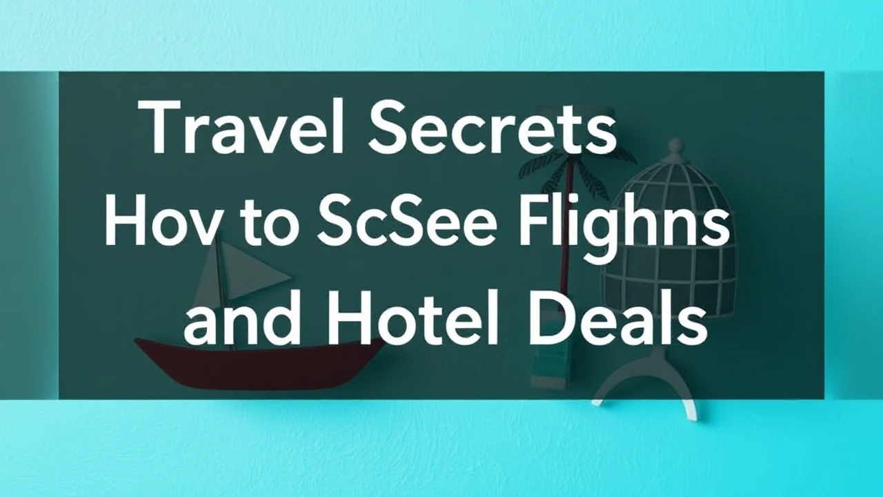 Travel Secrets: How to Score Cheap Flights and Hotel Deals