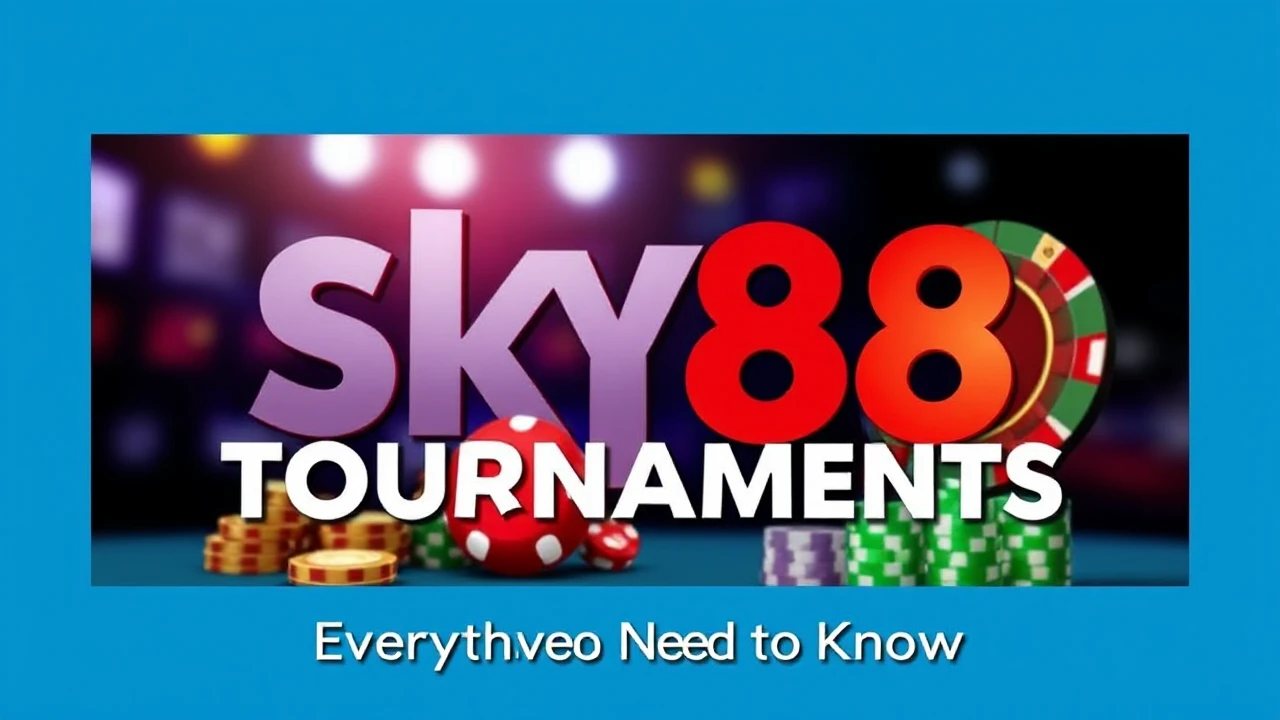 Unveiling the Thrills of Sky88 Casino Tournaments: Everything You Need to Know