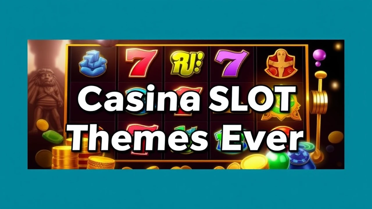 Discovering the Best Casino Slot Themes Ever: A Comprehensive Guide